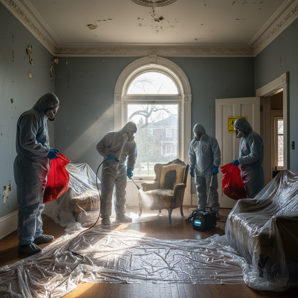 What to Expect During a Biohazard Cleanup in Older Raleigh Homes
