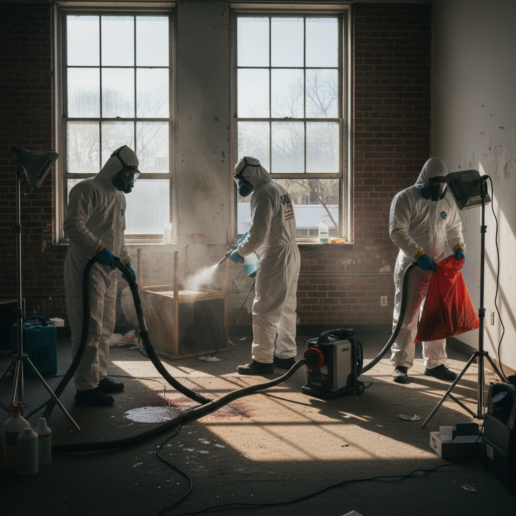 Biohazard Removal Service work by Biohazard Cleanup Raleigh in Raleigh