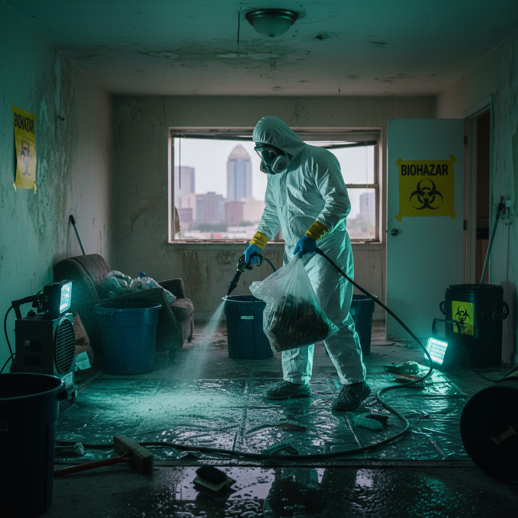 Biohazard Cleanup in Raleigh