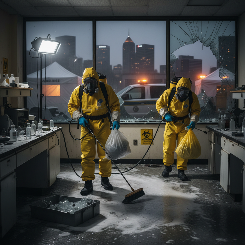 Emergency Biohazard Cleanup in Raleigh