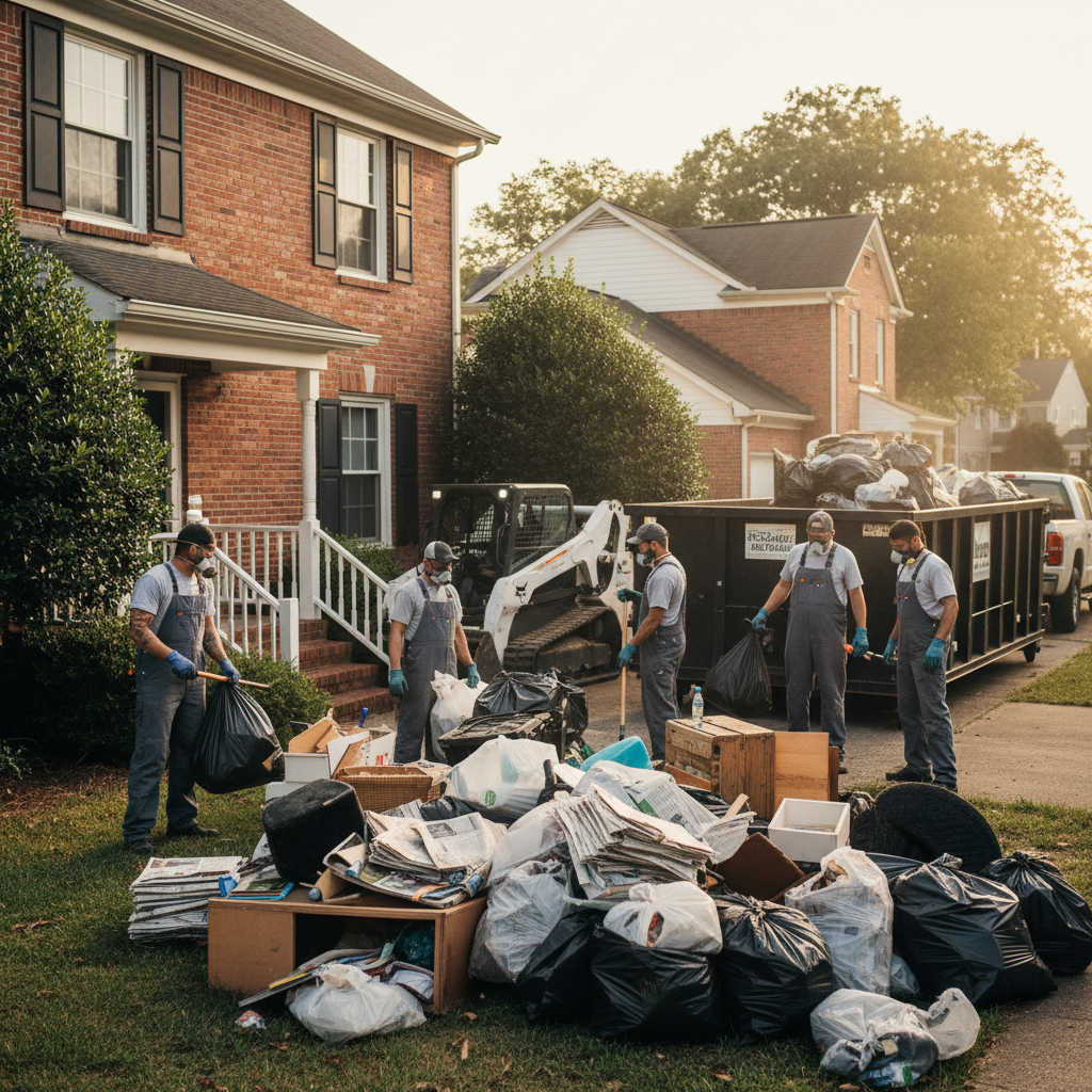 Hoarding Cleanup in Raleigh